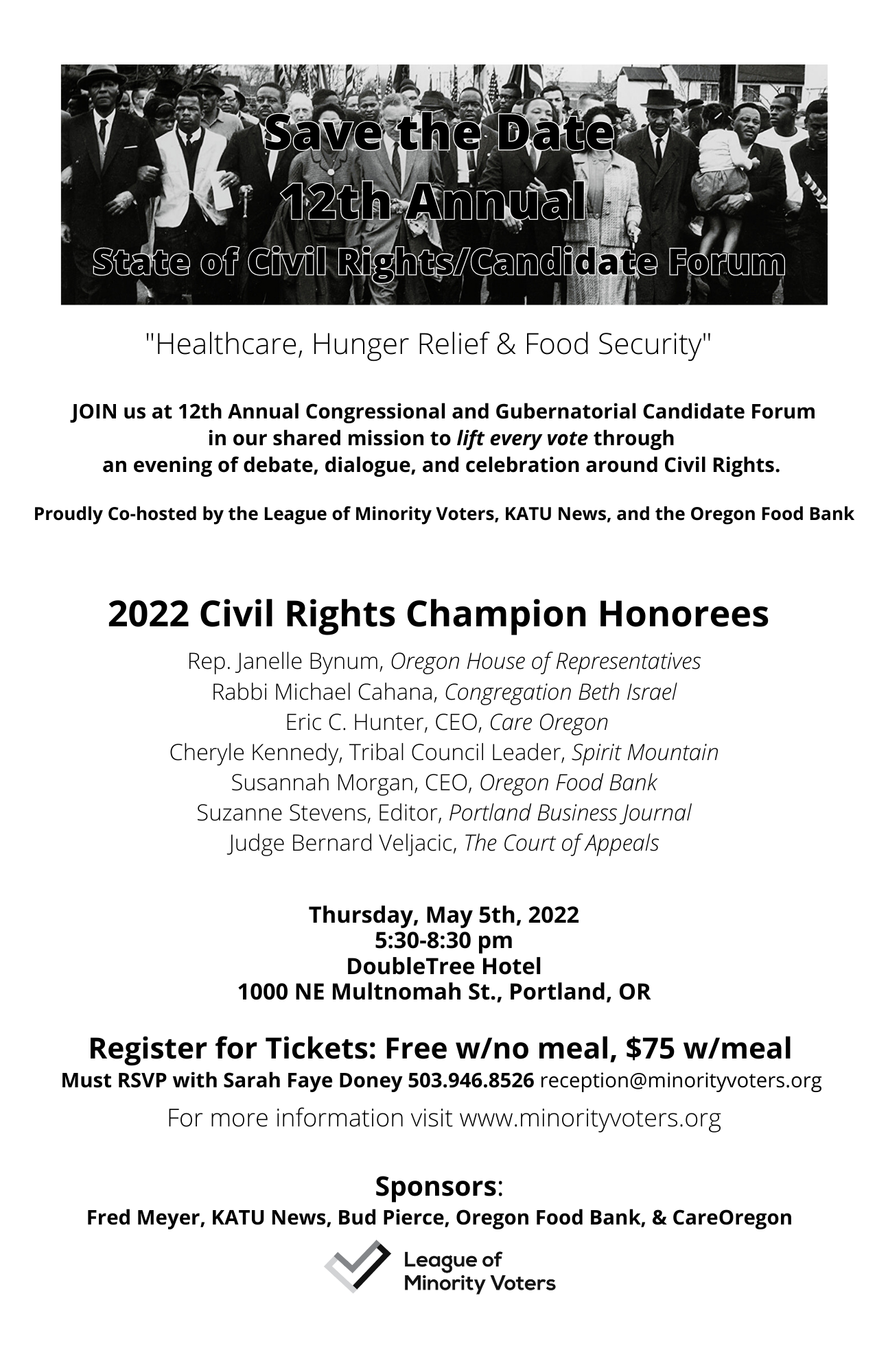 12th Annual State of Civil Rights Candidate Forum